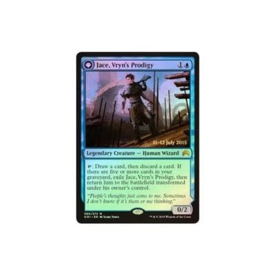 MTG FOIL Jace, Vryn's Prodigy  Jace Telepath Unbound Prerelease Magic Origins  - - Image 1 of 2
