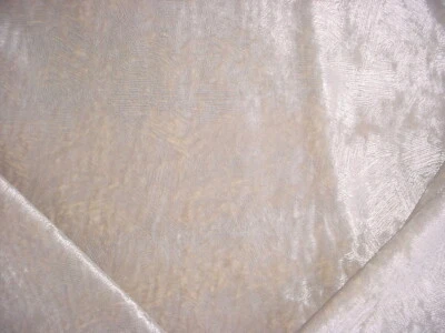 Romo 9021 Koto Crystalline Silver Mid Century Velvet Upholstery Fabric - Image 1 of 4