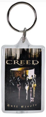 Creed-Keychain-Logo-Double-Sided-Stapp-Mark Tremonti-Collector's-Licensed New - Image 1 of 2