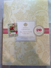 Anna Griffin All About Love Card Kit  Makes 18 3D Cards