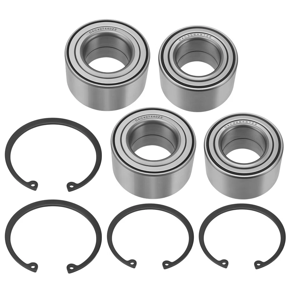 Front Rear Wheel Bearings Kit for Polaris Sportsman 400 450 500 570 600 700 800  - Image 1 of 4