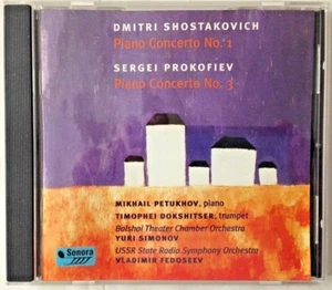 PIANO CONCERTOS: SHOSTAKOVICH #1; PROKOFIEV # 3 - SIMONOV & FEDOSEEV CONDUCTORS - Bild 1 von 2