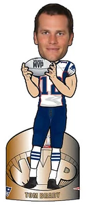 NFL Tom Brady New England Patriots Super Bowl MVP BobbleHead Forever - Picture 1 of 1