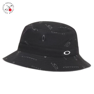 Oakley Essential Logo Hat 25.0 Golf Men Bucket Hat Adjustable 2025 New Blackout - Image 1 of 4