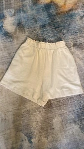 Free People FP Beach Sweater Knit Shorts High Waist Cotton Blue women Sz XS - Picture 1 of 3