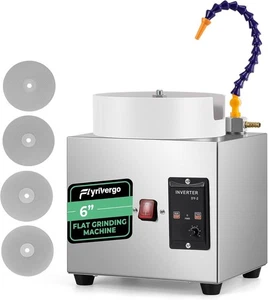 Máquina lapidaria plana de 6"" 2800 RPM velocidad variable GemStone pulidora amoladora - nueva en caja - Imagen 1 de 7