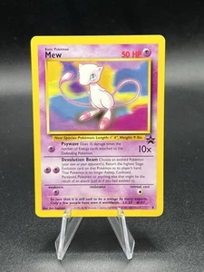 1996 Vintage Pokemon Card - Mew #8 WoTC Black Star Promo NM WD1 - Picture 1 of 2