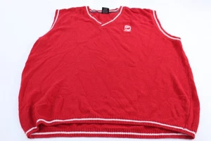 Y2K Pulloverweste Fubu rot-weiß - Bild 1 von 3