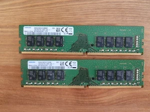 32GB Samsung (2x16GB) M378A2K43CB1-CTD 2Rx8 DDR4 PC4-2666V Desktop Memory TESTED - Picture 1 of 1