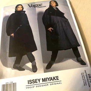 Abrigo Issey Miyake Patrón 2978 Todas las Tallas SIN CORTAR FF Chaqueta Diseñador de Moda - Imagen 1 de 10