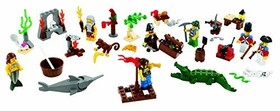 LEGO 6299 PIRATES ADVENT CALENDAR 2009 Mermaid Sawfish Monkey