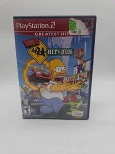 Simpsons Hit & Run(Sony PlayStation 2,PS2 No Manual Greatest Hits 2003 - Picture 1 of 5