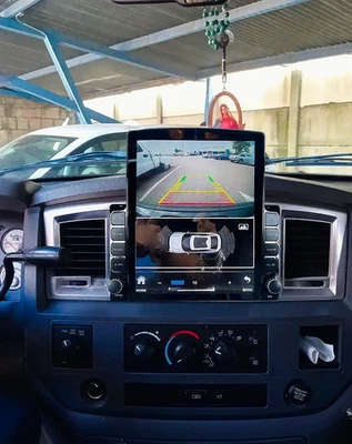 9.7" CarPlay For 2006-2008 Dodge Ram 1500 2500 3500 Car Stereo Radio GPS WIFI BT - Image 1 of 4