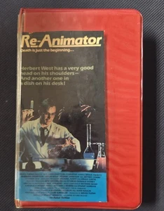 Re-Animator RARE VHS Video Movie Horror 1985 Working Unrated Version - Picture 1 of 6