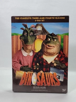 Disney Dinosaurs DVD The Complete 3rd & 4th Seasons 4 Disc Set NEW SEALED - Image 1 of 3
