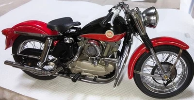 Franklin Mint 1/10 1957 Harley-Davidson XL Sportster Diecast Motorcycle - Image 1 of 4