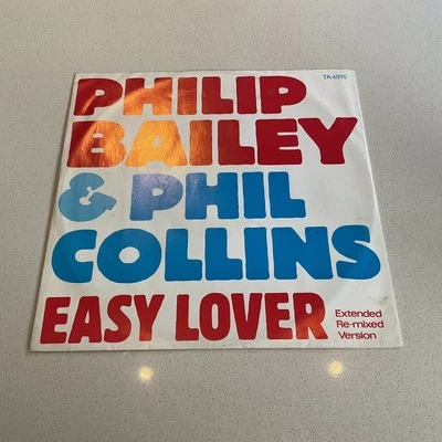 Vinil Philip Bailey & Phil Collins - Easy Lover (versão remixada estendida) 12" - Imagem 1 de 4