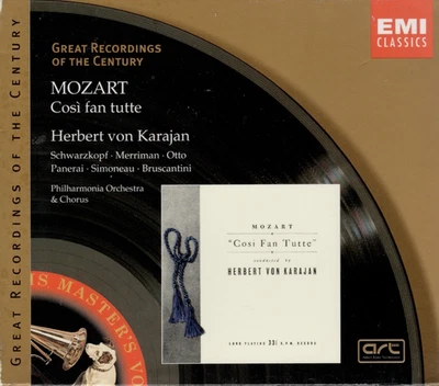 3 CDs Mozart COSI FAN TUTTE Herbert von Karajan | sehr gut (CR8183) - Bild 1 von 4