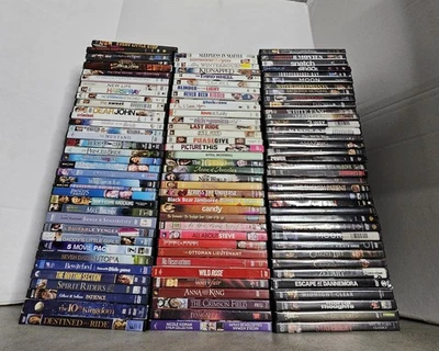 Lot of 100+ Wholesale Dvd Drama Romance Vampire Musical Hallmark Tragedy  Foto 1 de 4