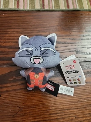 Marvel Moodiverse Collectible 5” Plush ROCKET GUARDIANS OF THE GALAXY NWT - Image 1 of 4