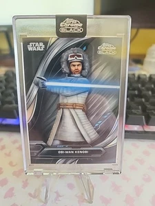 2024 Topps Chrome Black Star Wars #SP-7 Obi-Wan Kenobi Animated Short Print - Picture 1 of 2