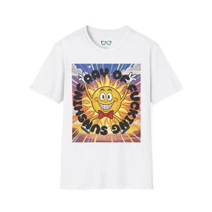 Funny Ray of Sunshine Unisex T-Shirt, Happy Graphic Tee, Positive Vibes Shirt, - Picture 1 of 37