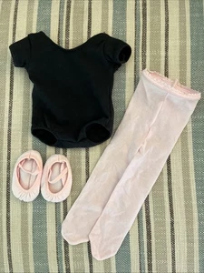 American Girl Ballett Kostüm - RAR Set - Trikot, Strumpfhose & Ballettschuhe - Bild 1 von 5