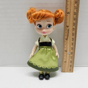 Disney Animators Collezione PRINCIPESSA ANNA 5" Mini Bambola Frozen Bambino con Completo - Foto 1 di 5