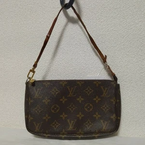 Louis Vuitton Pochette Monogram Accessoire Pouch Mini Handtasche M51980 - Bild 1 von 10