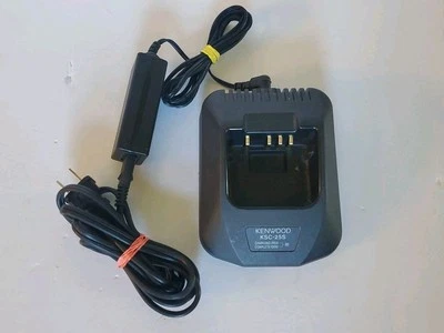 KENWOOD KSC-25S Rapid Charger for Portable 2-Way Radio Tested Works - Image 1 of 4