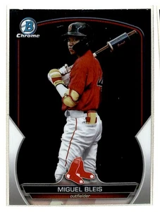 2023 Bowman Chrome Prospects Miguel Bleis RC Boston Red Sox #BCP-223 - Picture 1 of 2