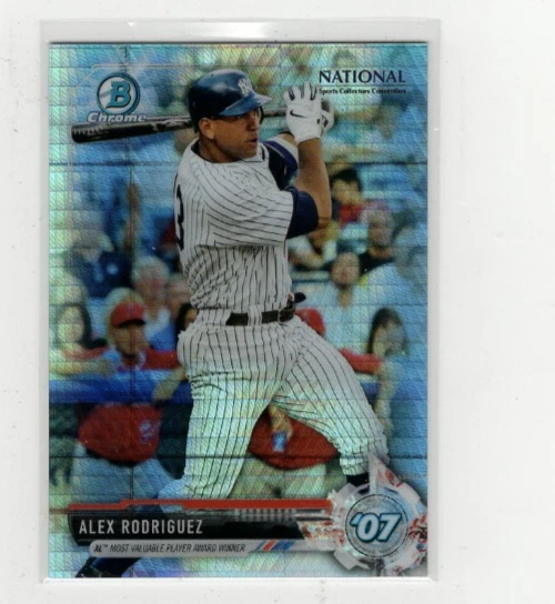Alex Rodríguez Bowman National Convention Prizm Refractor 2017 #BNR-ARP (H1466) Foto 1 de 1
