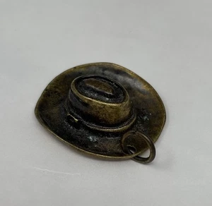 De Colección Sombrero de Vaquero Dije Joyería País Vaquera Occidental Texas Suroeste Retro Regalo - Imagen 1 de 5
