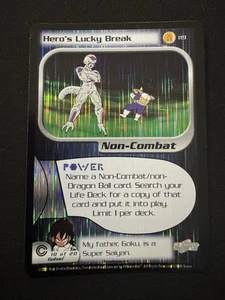 Hero’s Lucky Break 118 Foil Rare Dragonball Z Score Trunks Saga PACK FRESH - Picture 1 of 2