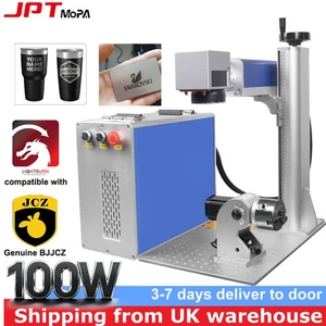UK Stock JPT M7 Mopa 100W Laser Engraver Metal Marking Machine DIY Nameplate - Picture 1 of 16