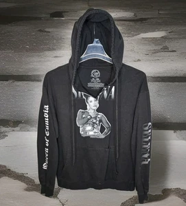 Selena Queen Of Cumbia Spellout Sleeve Grunge Distressed Graphic Hoodie XL LESEN - Bild 1 von 13