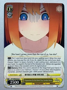 The Quintessential Quintuplets 2 Preparations for the School Trip, Yotsuba Nakan - Picture 1 of 1