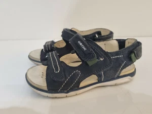 Geox Respira Outdoor Boys Sandals Navy Size 26 - Picture 1 of 7