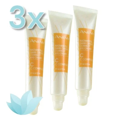 3x Avon Anew Radiance & Dark Circle Correct Eye Cream | Pack of 3  - Image 1 of 4
