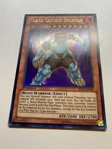 Yugioh Coach Captain Bearman 1st Edition Ultra Rare JOTL-EN092 LP - Picture 1 of 22