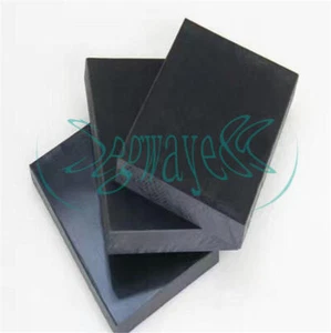 EINE NEUE Polyoxymethylen Platte Platte 180x180x10mmm schwarz - Bild 1 von 1