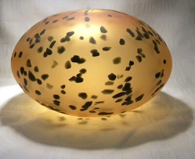 ARCADE MURANO  ITALY OPACO GLASS  6.1/2"  VASE  MARCELLO PANZA - Image 1 of 4