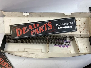 Harley Progressive 41mm FXST FXWG FXDWG front fork lowering kit look - Bild 1 von 2