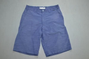 Travis Mathew Shorts Men's 30 Blue Golf Chino Stretch Performance Active Wicking - Picture 1 of 9