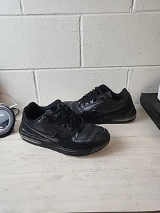 NIKE AIR MAX LTD 3 TRIPLE BLACK - Size Men’s 10 - Picture 1 of 6