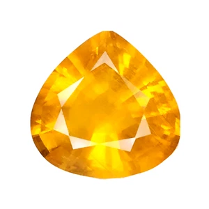 6,80 quilates amarillo berilo natural (heliodoro) piedras preciosas sueltas corte por pera ver video - Imagen 1 de 3