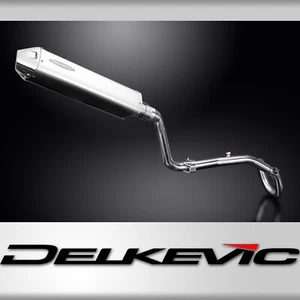 Silenciador de acero inoxidable tri-ovalado escape completo Honda CRF250L 2017-2020 escape completo 420 mm - Imagen 1 de 5