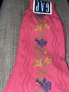 gap kids socks (x-tra large) flower pattern socks - Picture 1 of 2