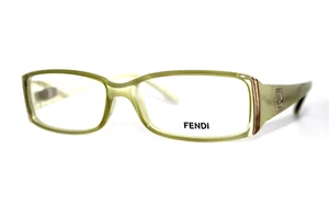 NUEVOS MARCOS DE GAFAS FENDI F862 337 VERDE OLIVA AUTÉNTICOS 51-14-130 MM CON ESTUCHE - Imagen 1 de 8