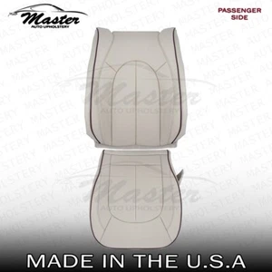 Cubiertas de cuero gris superior derecha para Chrysler Pacifica 2017-2019, perfectas 2 piezas - Imagen 1 de 17